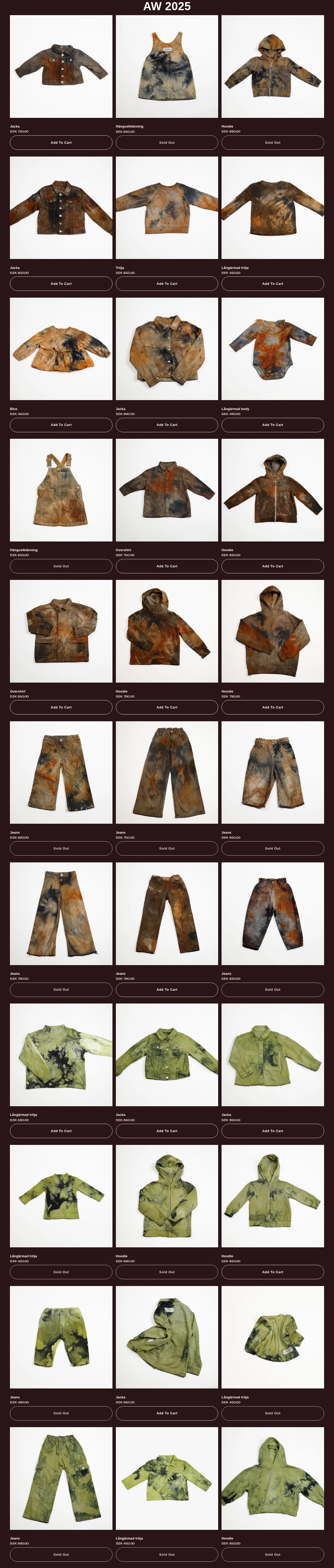 Lola Legacy – AW 2025 collection in the store