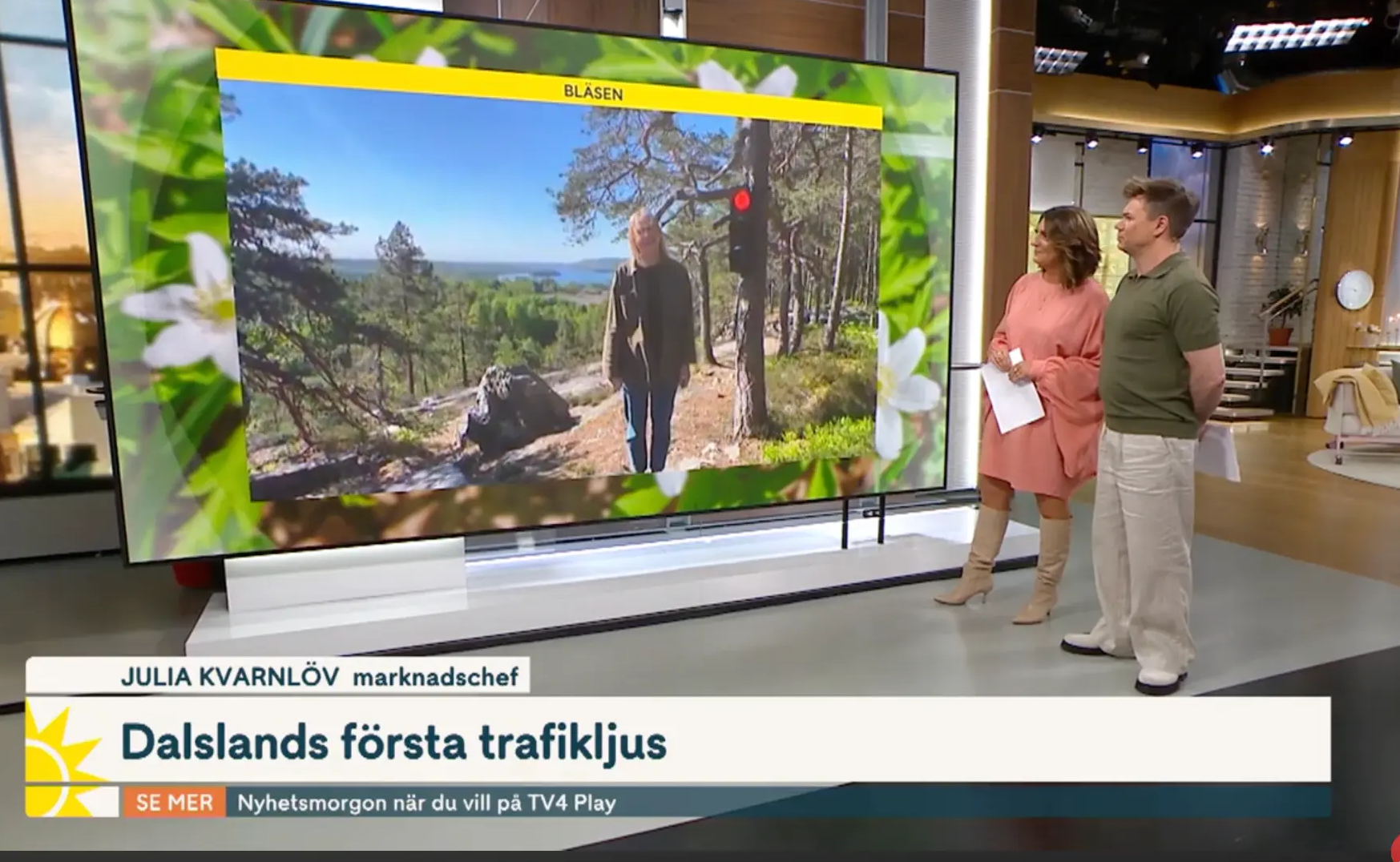 Visit Dalsland — Dalsland's First Traffic Light
